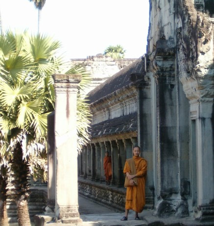 Monk Angkor Wat